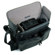 Delsey Corium 5, Black Pebble Leather Lux Style Shoulder Bag: Picture 3 thumbnail