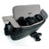Delsey Corium 7 Black Pebble Leather Lux Style Shoulder Bag: Picture 3 thumbnail