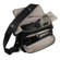 Delsey Cortex 1 Lightweight Water-resistant Ballistic Nylon Shoulder Bag - Black: Picture 1 thumbnail