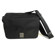 Delsey Cortex 5 Lightweight Water-resistant Ballistic Nylon Shoulder Bag - Black: Picture 4 thumbnail