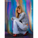 Denny Manufacturing 5x7' Purple Rain Freedom Cloth Backdrop: Picture 4 thumbnail