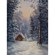 Denny Manufacturing 10x10' Holiday Cottage Freedom Cloth Backdrop: Picture 2 thumbnail