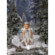 Denny Manufacturing 8x8' Holiday Cottage Freedom Cloth Backdrop: Picture 1 thumbnail