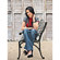 Denny Manufacturing 5x7' Whitewash Shutters Freedom Cloth Backdrop: Picture 3 thumbnail