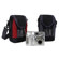 Delsey GOPIX 15BR, Small Belt Pouch for Digital Gadgets, Black & Red.: Picture 2 thumbnail