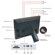 Digital Spectrum MemoryFrame MF-8104-Premium, 8x10" Wireless Digital Photo Frame with TFT 10.4" Display: Picture 2 thumbnail