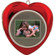 Tricod 1.1" Mini Heart-Shaped Digital Photo Frame, Red: Picture 4 thumbnail