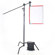 Digital Juice Grip Stand Set, Chrome Steel C-Stand with 95" Maximum Height, 2-1/2" Grip Head & 36" Arm: Picture 2 thumbnail