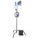 Digital Juice Grip Stand Set, Chrome Steel C-Stand with 95" Maximum Height, 2-1/2" Grip Head & 36" Arm: Picture 5 thumbnail