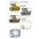 Digital Juice 5x7' Super 5" 1 Reflector Kit with 4 Reflective Surfaces (Gold, Silver, Gold/Silver Zigzag & White), 1 Translucent Diffuser: Picture 2 thumbnail