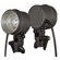 Dynalite RK5-2303 Kit, with Two RP500 Power Packs, Three MH2015 Fan Cooled Flash Heads, Umbrellas, & Carry / Storage Case: Picture 1 thumbnail
