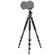 Dolica AX620B100 62" Professional Tripod with Ball Head & Video Pan Head, 13.2 lbs Load Capacity, 22.8" Folded Height, 4 Leg Sections: Picture 4 thumbnail