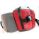 Dolica Professional DSLR/ Mirrorless ILC Sling Bag, Red/Gray: Picture 2 thumbnail