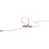 DPA Microphones d:fine Single-Ear Omnidirectional Headset Microphone with Hardwired 3.5mm Locking Ring Connector and 90mm Medium Boom, Beige 