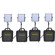 Dracast 4 LED 1000 Light Kit with 4 Light Stands and 4 Carrying Case: Picture 3 thumbnail