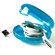 Dotz Blue Earbud Case, Cordwrap & Accessory Clip: Picture 2 thumbnail