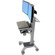 Ergotron Neo-Flex Dual Wide View WorkSpace Computer Cart, 90deg. P/L Rotation: Picture 5 thumbnail