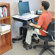 Ergotron WorkFit-C Single LD Sit-Stand Workstation: Picture 4 thumbnail
