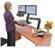 Ergotron WorkFit-A, LCD & Laptop with Worksurface+: Picture 2 thumbnail