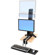 Ergotron WorkFit-S Sit-Stand Workstation for Single LCD HD Monitor with Surface Mount Base: Picture 4 thumbnail