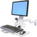 Ergotron 200 Series Combo Arm, Load Capacity 6 to 18 lbs, White: Picture 1 thumbnail