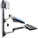 Ergotron LX Wall Mount System with Medium Silver CPU Holder: Picture 1 thumbnail