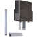 Ergotron LX Sit-Stand Wall Mount System with Small Black CPU Holder: Picture 2 thumbnail