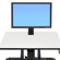 Ergotron WorkFit-PD Single HD Monitor Kit: Picture 1 thumbnail
