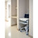 Ergotron SV40 StyleView EMR Laptop Cart, Non-powered, Polished Aluminum: Picture 2 thumbnail