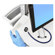 Ergotron StyleView EMR LCD Cart with LCD Arm, LiFe Powered, 120V/60Hz, NEMA 5-15P Hospital Grade: Picture 6 thumbnail