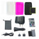 SMPRO 11-in-1 Accessory Kit for iPod Touch: USB Wall Charger, Car Charger, 3.5mm Cable, Audio Splitter, 3 Silicone Cases: Picture 2 thumbnail