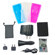 SMPRO Ematic 11" 1 Accessory Kit for iPod Nano: USB Wall Charger, Car Charger, 3.5mm Cable, Audio Splitter, 3 Silicone Cases and more!: Picture 2 thumbnail