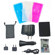 SMPRO Ematic 12" 1 Accessory Kit for iPod Classic: USB Wall Charger, Car Charger, Speaker, 3.5mm Cable, Audio Splitter, 3 Silicone Cases and More!: Picture 2 thumbnail