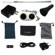 SMPRO Ematic 10" 1 Universal MP3 Accessory Kit: USB Wall charger, Car Charger, Speaker, Audio Splitter, Carrying Pouches (2): Picture 2 thumbnail
