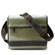Emera Green Messenger Bagger Bag with Water-Resistant PU Coated Canvas: Picture 1 thumbnail