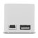 Eton BoostBloc 2000 Portable Backup Battery Pack with 2000mAh Lithium-Ion Polymer Battery, White: Picture 1 thumbnail