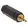 Adorama Mono 1/4" Adapter to Mini Phono 3.5mm Flash Sync Cord: Picture 2 thumbnail