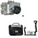 Fantasea FL-18 Underwater Camera Housing for the Nikon Coolpix L18, L15 & L16 Cameras, with Nano Double Pro Set: Picture 3 thumbnail