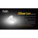Fenix AD401 Diffuser Lens for Headlamps and Flashlights: Picture 3 thumbnail