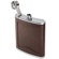 Filson Stainless Steel Flask, Brown: Picture 1 thumbnail