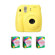 Fujifilm Instax Mini 8 Camera, 62x46mm Picture Size, Yellow - Bundle - with Three TwinPacks of Instax Mini Instant Daylight Film, 20 Exposures (Total 60 Sheets): Picture 1 thumbnail