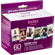 Fujifilm Instax Mini Instant Film Variety Value Pack, 60 Exposures