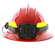 FoxFury Command 20 Fire Helmet LED Light with Tilt Plate, Black, 60 Lumens: Picture 5 thumbnail