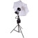 Flashpoint 320M Monolight Kit, One 150 Watt Second Monolight with Portable Battery Power Pack, Black Light Stand and 33" White Umbrella.and Case: Picture 1 thumbnail