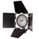 Flashpoint Bright Beam 800 watt Quartz Hot Light with Barn door-Dimmable - Red Head: Picture 1 thumbnail