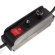 Flashpoint Bright Beam 800 watt Quartz Hot Light with Barn door-Dimmable - Red Head: Picture 3 thumbnail