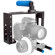 Flashpoint HD-SLR Camera Cage with Connectors Rods and Grips for D800 & 5D Mark III size cameras: Picture 1 thumbnail
