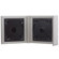 Flashpoint Overlapping CD Holder, Holds 2 CDs, with Cover Window, Color: Silver.: Picture 1 thumbnail