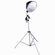 Adorama 10.5" Light Kit With Reflector, 1 - 45W Fluorescent Bulb, 225 Watt Equivelant, and Lightstand.: Picture 1 thumbnail