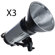 Flashpoint CB2 Kit - 3 Light Outfit with stands ,Umbrella, Softbox: Picture 2 thumbnail